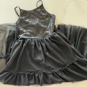 Girls black dress